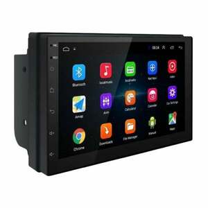Resigilat Navigatie Auto Multimedia Techstar® 7168, 2DIN, Android 8.1, 1 GB + 32 GB, GPS Radio, Wi-Fi, Display 7", Quad Core, MP5 Player, Negru imagine
