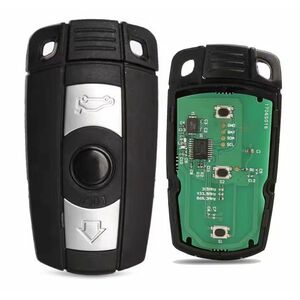 Cheie auto completa programabila Techstar, compatibila BMW seria 1/3/5/7/X5/X6 CAS3, 433MHz, 3 butoane, chip PCF7953 imagine