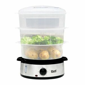 Aparat de gatit cu aburi iHunt Bro Food Steamer XXL 9L imagine