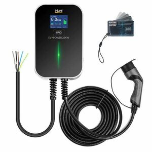 Statie de incarcare masini electrice iHunt EV POWER 22KW RFID imagine
