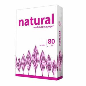 Hartie copiator, A4, Natural, 80 g/mp, 500 coli/top imagine