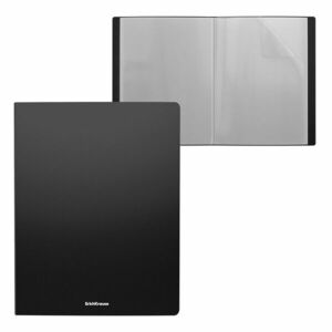 Mapa prezentare A4, Ek Matt Classic, 10 file, negru imagine