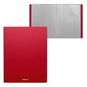 Mapa de prezentare Ek Matt Classic, format A4, 10 file, coperta rosie imagine