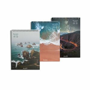 Carnetel notite A4, 50 file aritmetica, spirala metalica imagine