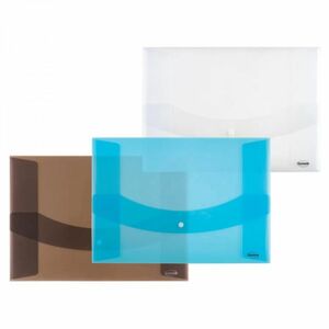 Mapa A3, inchidere cu buton, model Centrum, 44x31 cm, grosime 0.4 mm, diverse culori imagine