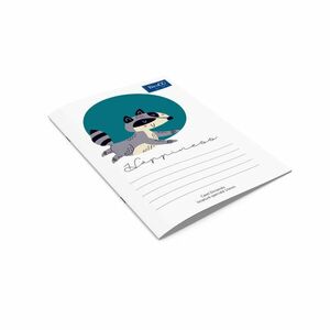 Caiet A5, 24 file, dictando liniatura speciala, 10 mm imagine