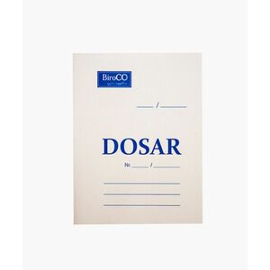 Dosar simplu A4 pentru documente standard, model BiroCO, 230 grame imagine
