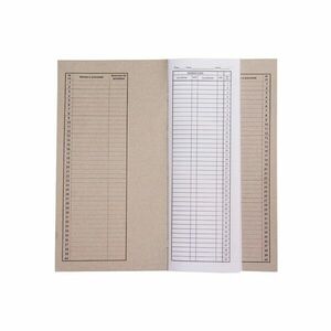 Condica de prezenta 1/2 A4, 100 file, tipar fata verso, carton duplex 300 g/mp imagine