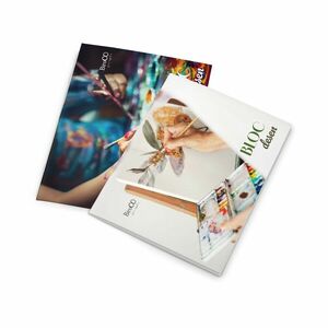 Bloc desen BiroCO A4, 120 g/mp, 12 file, pentru lucrari artistice imagine