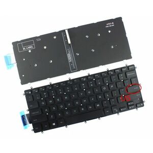 Tastatura Dell Inspiron 14 7466 iluminata layout US fara rama enter mic imagine