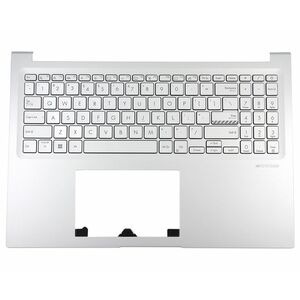 Tastatura Asus 90NB11D2-R31US0 Argintie cu Palmrest Argintiu iluminata backlit imagine