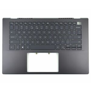 Tastatura Dell 0DY5HN Neagra cu Palmrest Negru iluminata backlit imagine