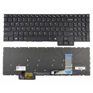 Tastatura Lenovo 9Z.NMCBC.B01 iluminata RGB layout US fara rama enter mic imagine