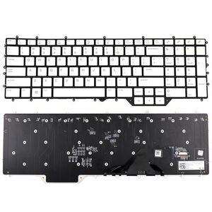 Tastatura Alba Alienware M17 R2 iluminata RGB layout US fara rama enter mic imagine
