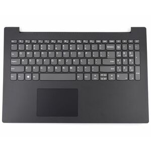 Tastatura Lenovo 5CB0T24804 Gri cu Palmrest Negru si TouchPad imagine