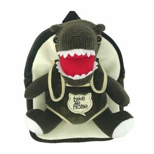 Ghiozdan pentru gradinita BABY ANIMALS, HIPPO, compartiment cu fermoar, maner transport, textil si plus imagine