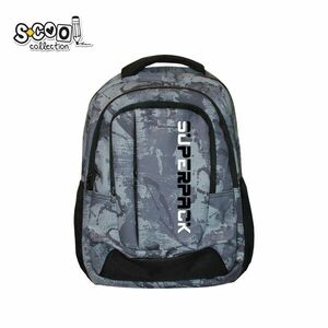 Ghiozdan scolar, compartiment laptop, buzunar telefon, maner triplu strat, spate ergonomic imagine
