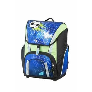Ghiozdan fotbal SCHNEIDERS, sac sport si etui, cutie carti, inchidere KidClix, ergonomic, 24L imagine
