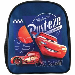 Ghiozdan pentru prescolari, CARS RUSTEZE, bretele buretate si reglabile, agatatoare, 28x24x9 cm imagine