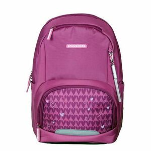Rucsac ergonomic, Purple Hearts, 21 litri, maner transport, material reciclat imagine