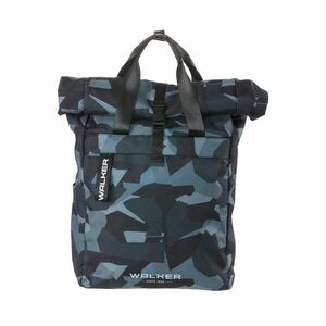 Rucsac Walker Classic Rollup, compartiment laptop, extensibil, multicolor imagine