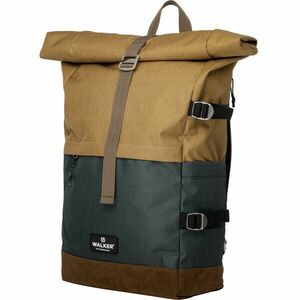 Rucsac Rollup bicolor, compartiment laptop, ergonomic, 30 litri, 29x45–64x17 cm imagine