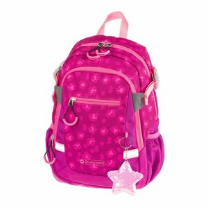 Rucsac clasa 0, design ergonomic, 3 compartimente, 25x35x12 cm, BERRY BUBBLE imagine