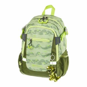 Rucsac scoala, 3 compartimente, clasa 0, fermoar, 11 litri, RHINO DINO imagine