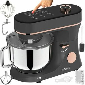 Robot de bucatarie, bol incalzit 6.2 litri, 11 trepte viteza, 3 capete, ecran tactil imagine