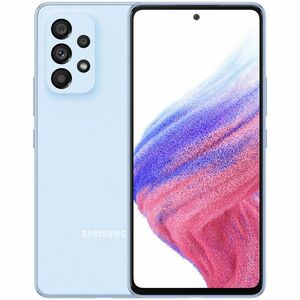 Samsung Galaxy A53 5G Dual Sim 128 GB Awesome Blue Excelent imagine