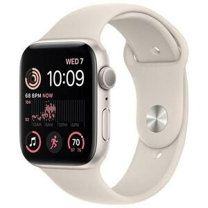 Apple Watch SE 2022, GPS, Aluminium 40mm N/A Starlight Foarte bun imagine