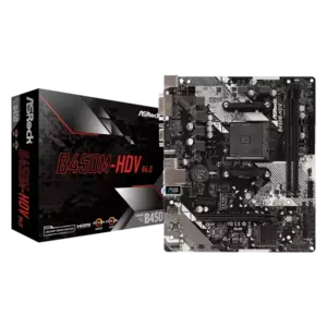 Placa de baza ASRock B450M-HDV R4.0 socket AM4 imagine