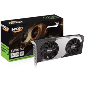 Placa Video Inno3D GeForce RTX 5070 TWIN X2 12GB GDDR7 192 biti imagine