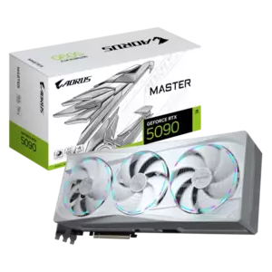 Placa Video Gigabyte AORUS GeForce RTX 5090 MASTER ICE 32G 32GB GDDR7 512 biti imagine