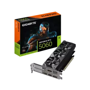 Placa Video Gigabyte GeForce RTX 5060 OC Low Profile 8G 8GB GDDR7 128 biti imagine