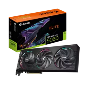 Placa Video Gigabyte AORUS GeForce RTX 5060 ELITE 8G 8GB GDDR7 128 biti imagine