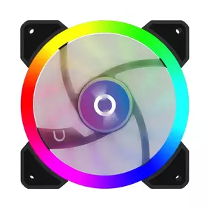 Ventilator AQIRYS Cetus 6P-12DLI16-RGB Black imagine