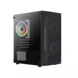 Carcasa PC Aerocool Trinity Mini V3 Black imagine