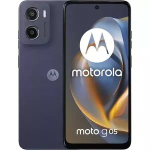 Telefon Mobil Motorola Moto G05 256GB Flash 4GB RAM Dual SIM 4G Denim Blue imagine