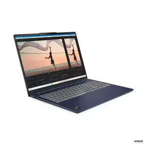 Notebook Lenovo IdeaPad Slim 5 16AKP10 16" 2.8K OLED 120Hz AMD Ryzen AI 5 340 RAM 16GB SSD 1TB No OS Cosmic Blue imagine