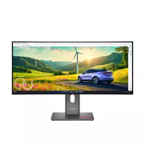 Monitor LED Lenovo ThinkVision P34WD-40 34" WQHD Curbat 120Hz 6ms Black imagine