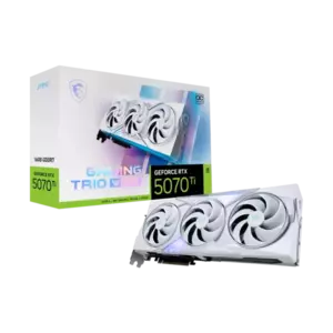 Placa Video MSI GeForce RTX 5070 Ti 16G GAMING TRIO OC WHITE 16GB GDDR7 256 biti imagine