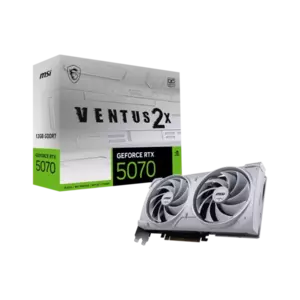 Placa Video MSI GeForce RTX 5070 12G VENTUS 2X OC WHITE 12GB GDDR7 192 biti imagine