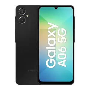 Telefon Mobil Samsung Galaxy A06 A066 64GB Flash 4GB RAM Dual SIM 5G Black Garantie importator imagine
