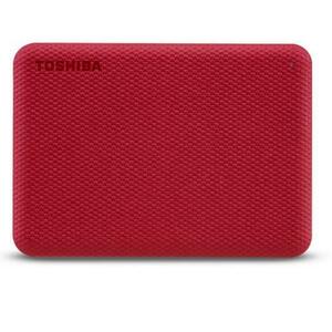 HDD Extern Toshiba Canvio Advance, 4TB, USB 3.2 (Rosu) imagine