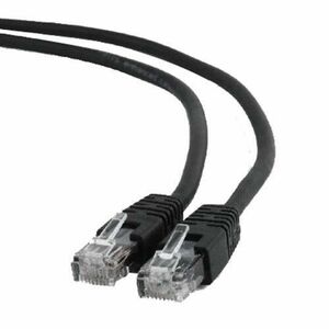 Cablu UTP Patch Cord cat. 6, 3m Gembird, Negru imagine