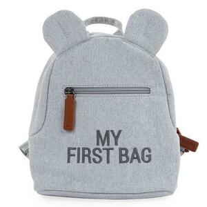 Rucsac pentru copii Childhome My First Bag Canvas (Gri) imagine