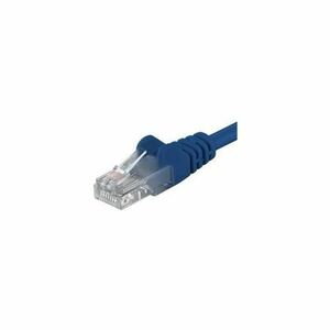 Patchcord UTP PremiumCord RJ45-RJ45 Cat.5e 7m, Albastru imagine