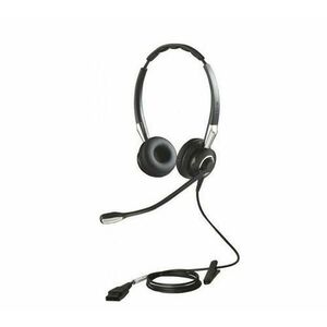 Casti cu Microfon Jabra BIZ 2400 II Duo UNC, Ultra Noise Cancelling, QD (Negru) imagine