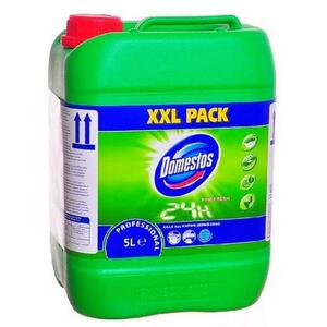 Solutie pentru curatarea si dezinfectarea toaletelor DOMESTOS Professional Pine Fresh, 5 litri imagine